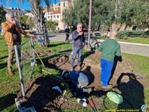 Lavori di spostamento del tubo