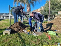 Lavori di spostamento del tubo